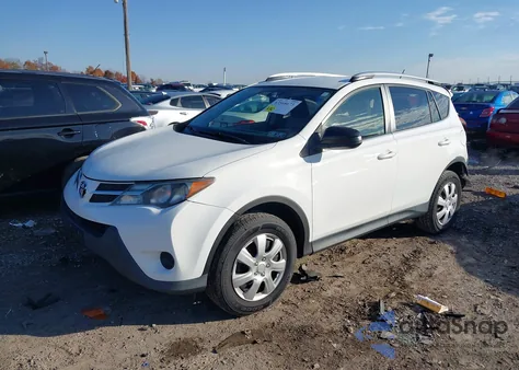 2013 Toyota Rav4 Le from USA, damaged, VIN JTMBFREV1DD024130